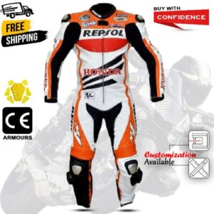 Honda Repsol Motorbike Leather Suit