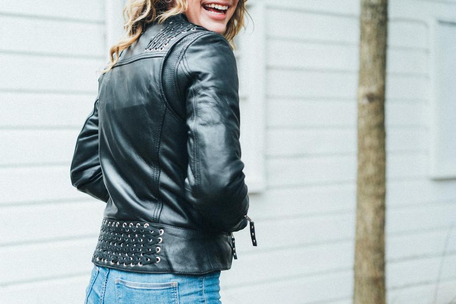 Motorcycle Leather Jacket