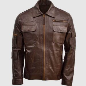 Brown Leather Jacket