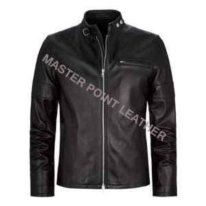 Black Biker Jackt