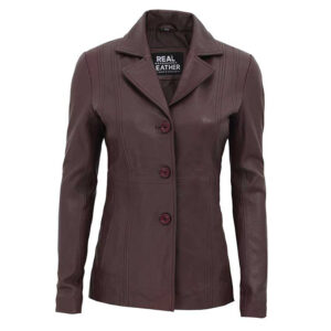 Leather Blazer