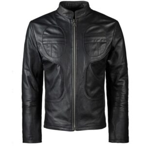 Black Leather Biker Jacket