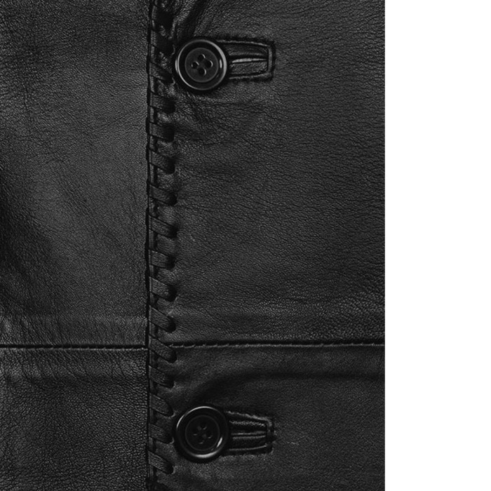 Black Leather Blazer