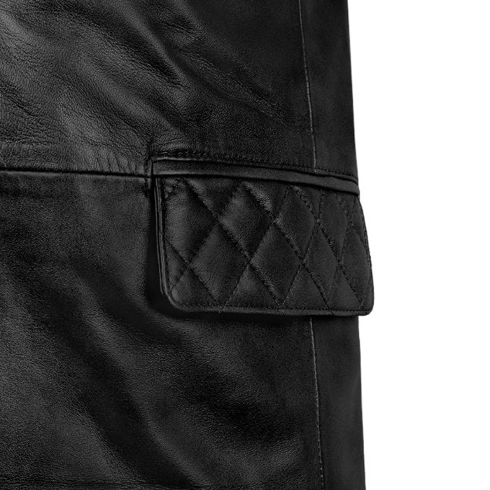 Black Leather blazer