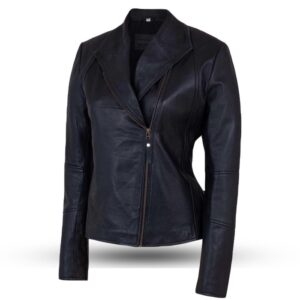 Biker Black Leather Jacket
