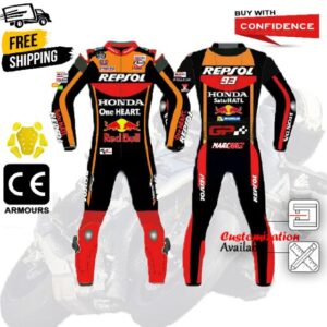Repsol Honda Racing Moto Leather Suit